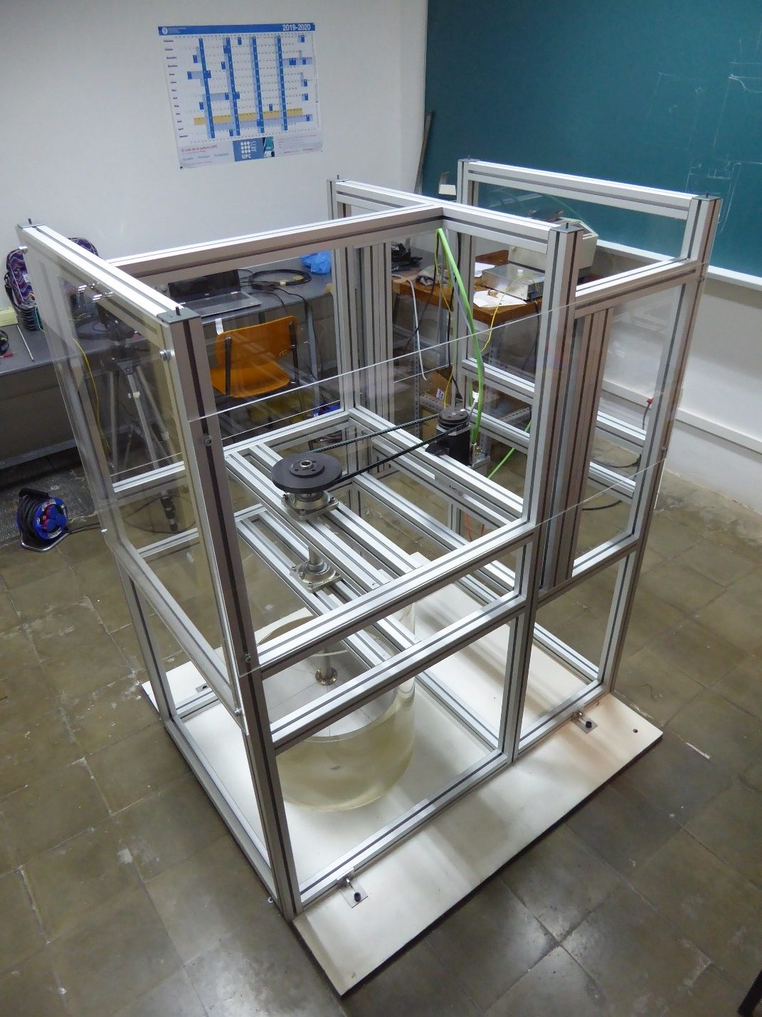 Figure 2-. Test rig final assembly